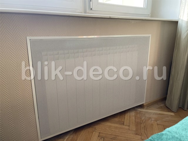 Панель из металла на нишу