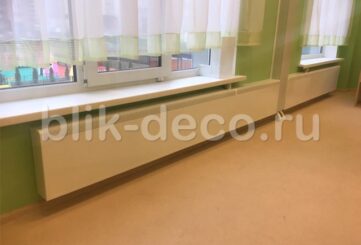 Короб на трубу из металла