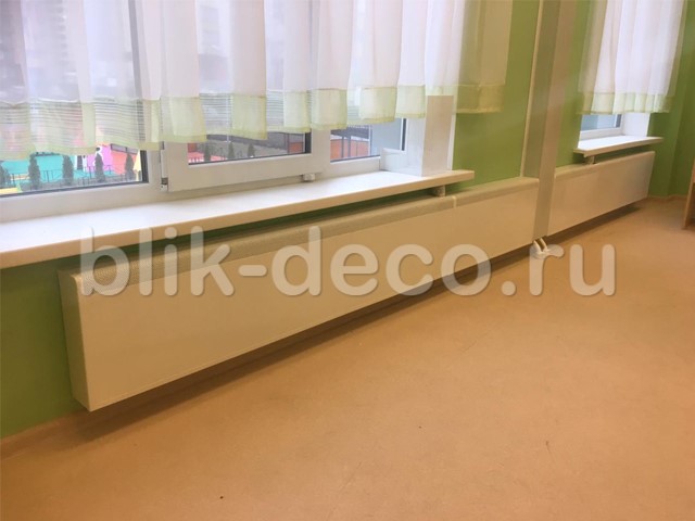 Короб на трубу из металла