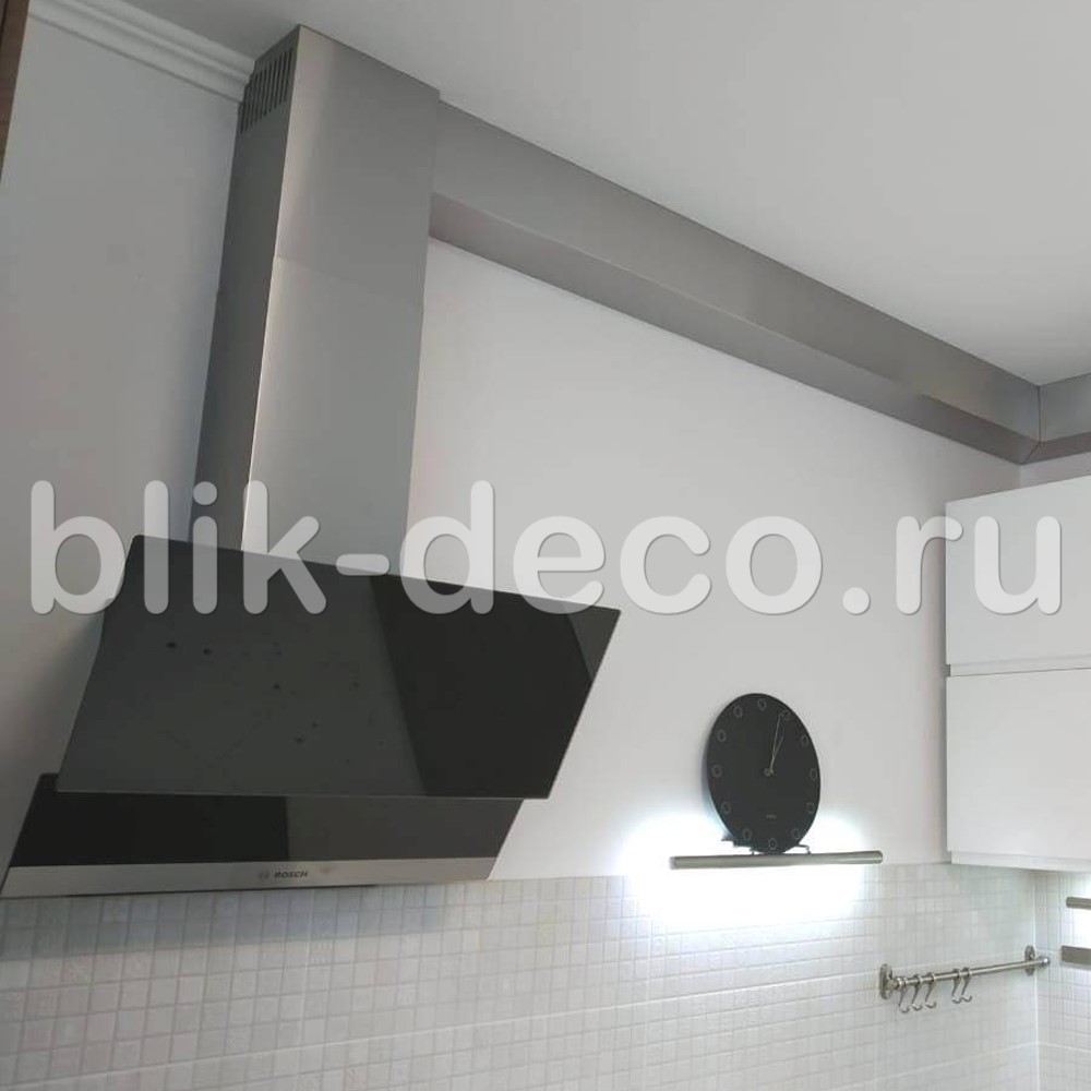 короб на вытяжку из нержавеющей стали 