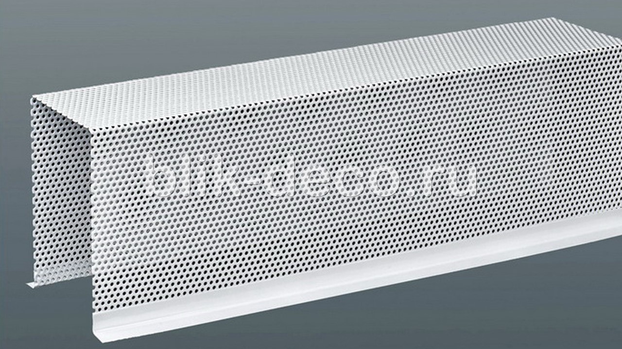 п короб из перфорированного металла уголки