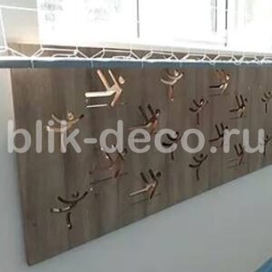 фрезеровка мдф в спортзале