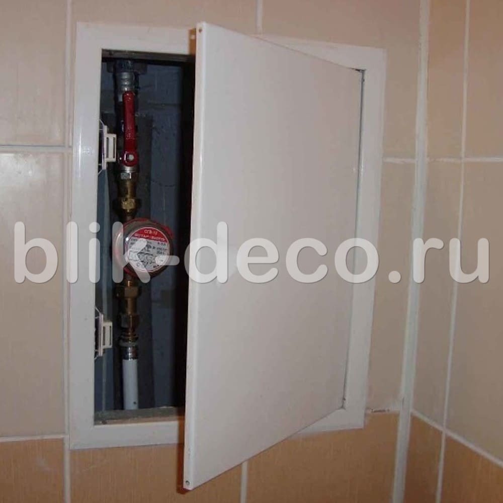 Лючок сантехнический со скрытой ручкой