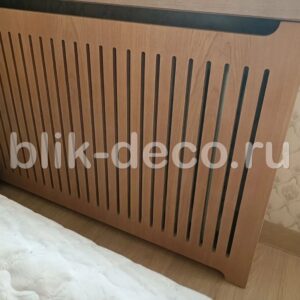 короб на батарею отопления шпон ламели